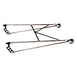 Chassis Engineering 50in Pro Wheelie Bars - Black C/E3621