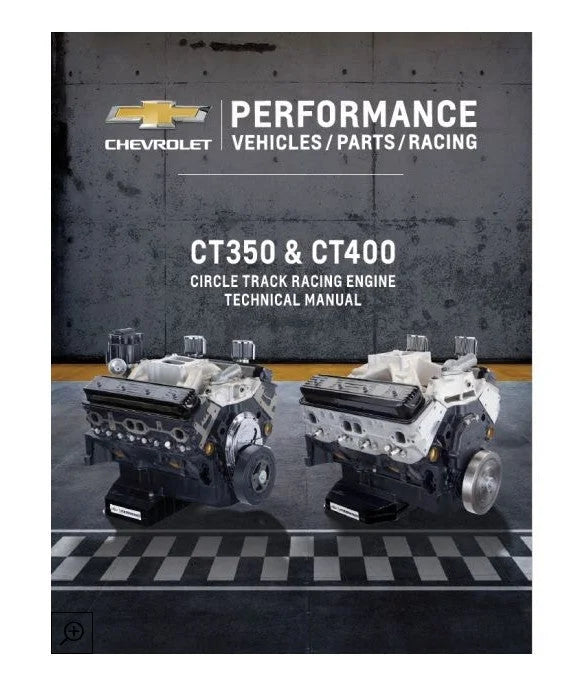 Chevrolet Performance Parts Circle Track Tech Manual CT350 / CT400 19434342