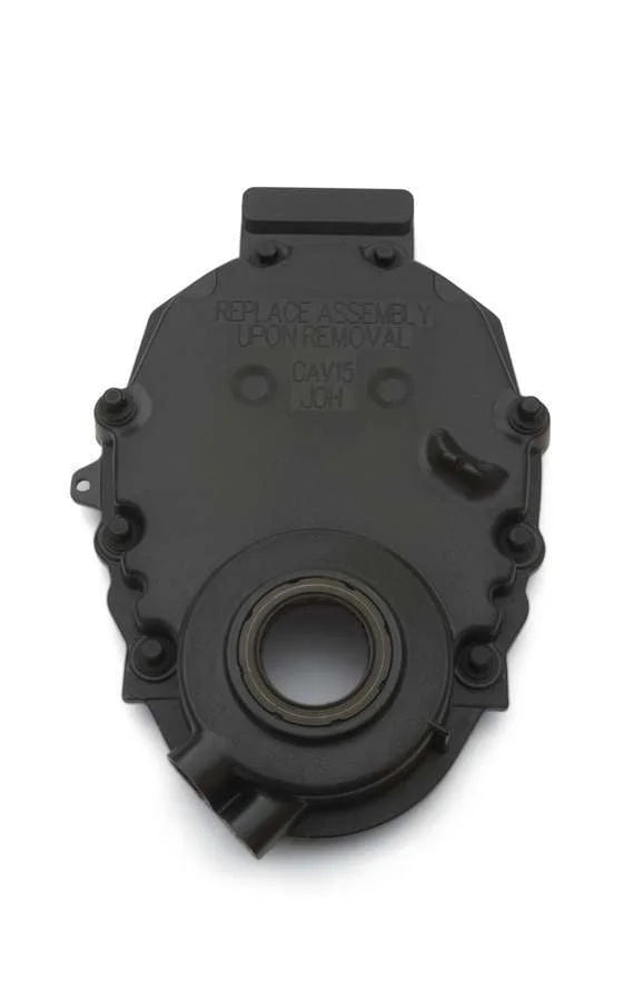 Chevrolet Performance Parts SBC Front Timing Cover - Black Plastic 12562818