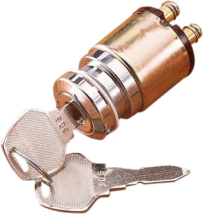 Chrome Ignition Switch - F/H-D DragSpecialties 272114-BC116 - Main Product View