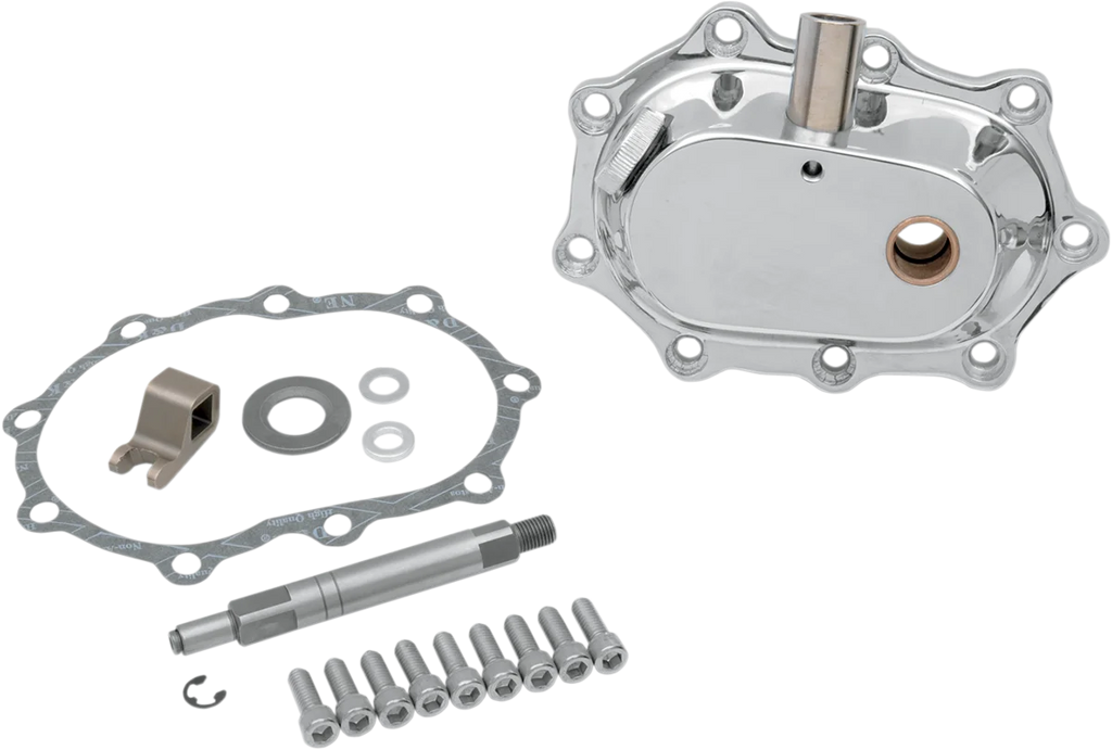 Chrome Kick Start Cover DragSpecialties 26-0202C-K - Main Product View