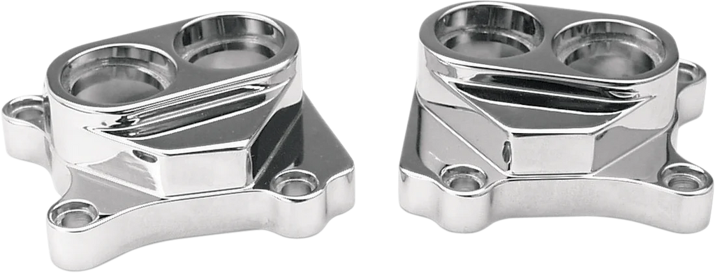 Chrome Lifter Covers - Twin Cam Jims USA 1043 - Main Product View