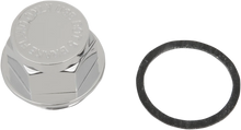 Load image into Gallery viewer, Chrome Master Cylinder Cap DragSpecialties 17-0027-BC104 - Main Product View