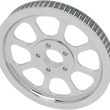 Load image into Gallery viewer, Chrome Rear Belt Pulley - 70 Tooth - '00-'05 FXST, '00-'06 FLST DragSpecialties 191397 - Main Product View