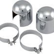 Load image into Gallery viewer, Chrome Shock Top Cap - '58-'64 FL DragSpecialties 13620 - Main Product View
