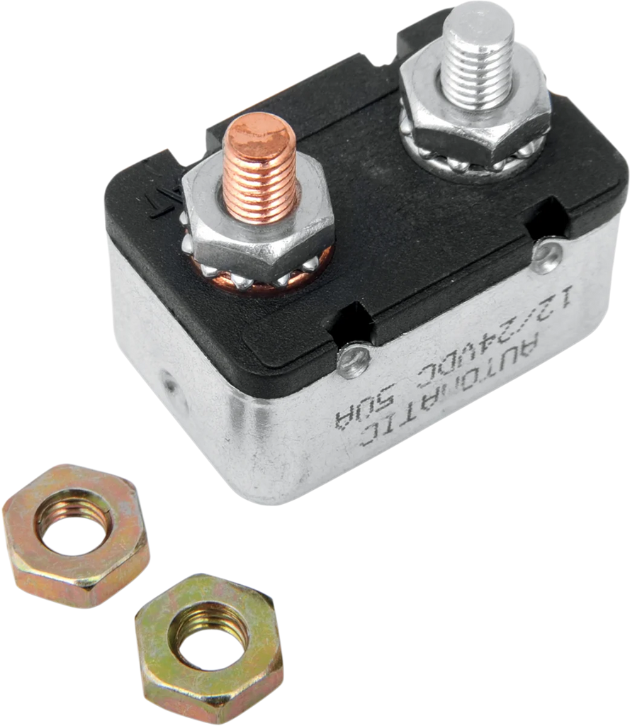 Circuit Breaker - 50A - Harley Davidson DragSpecialties MC-DRAG018 - Main Product View