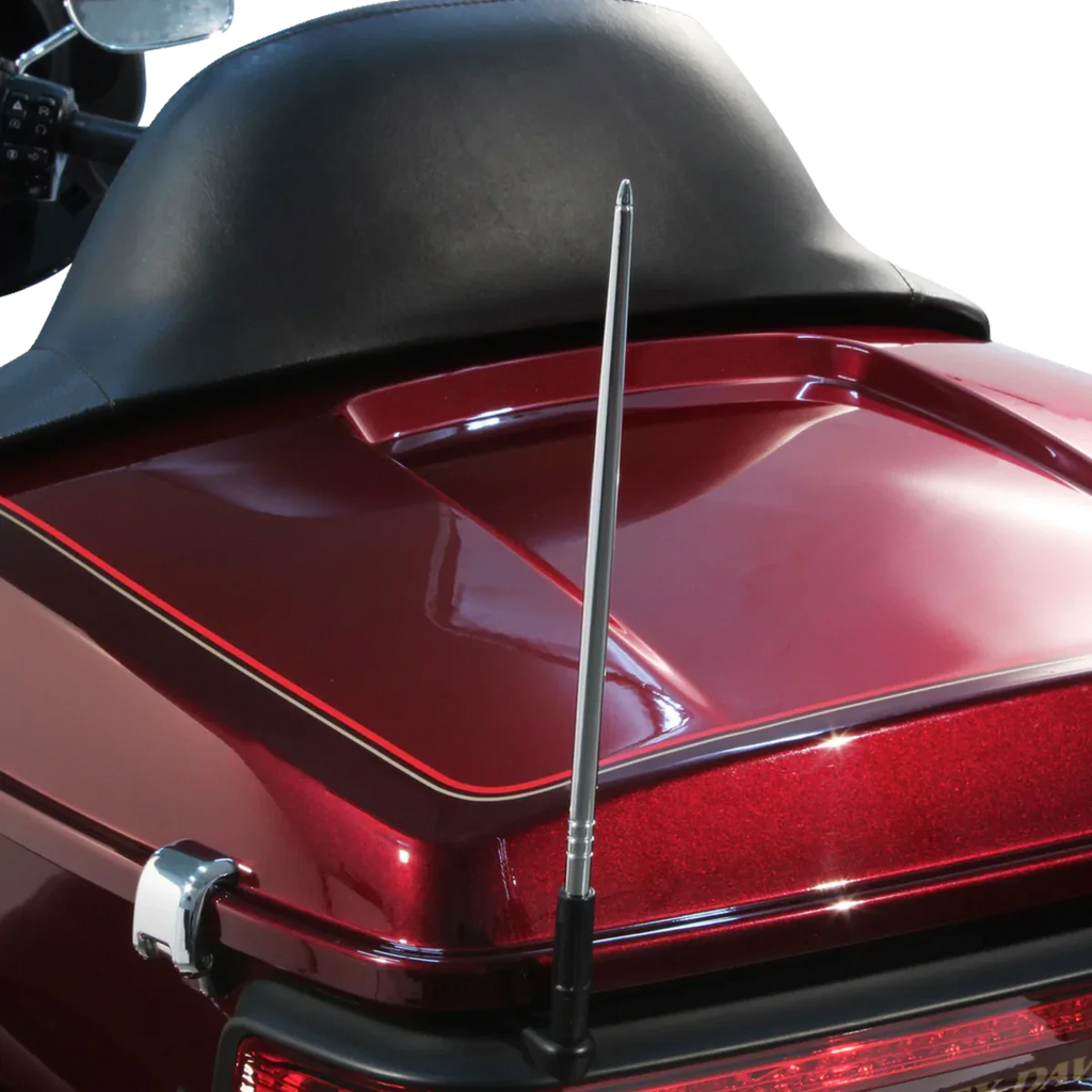 Ciro 8" Antenna - Chrome 15010 - Side View
