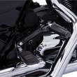 Load image into Gallery viewer, Ciro Adjustable Passenger Peg Mount - Black 60220 - Main Product View