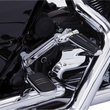Load image into Gallery viewer, Ciro Adjustable Passenger Peg Mount - Chrome 60200 - Side View