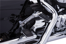 Load image into Gallery viewer, Ciro Adjustable Passenger Peg Mount - Chrome 60200 - Side View
