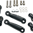 Load image into Gallery viewer, Ciro Adjustable RydeCulture™ Charles Chapa Peg Mounts - Passenger - Black - Indian 6R220 - Main Product View