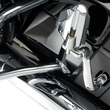Load image into Gallery viewer, Ciro Adjustable RydeCulture™ Charles Chapa Peg Mounts - Passenger - Chrome - Indian 6R200 - Side View