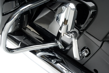 Load image into Gallery viewer, Ciro Adjustable RydeCulture™ Charles Chapa Peg Mounts - Passenger - Chrome - Indian 6R200 - Side View