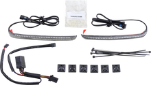 Load image into Gallery viewer, Ciro Bag Light Blades - Amber Turn Signals 40028 - Main Product View