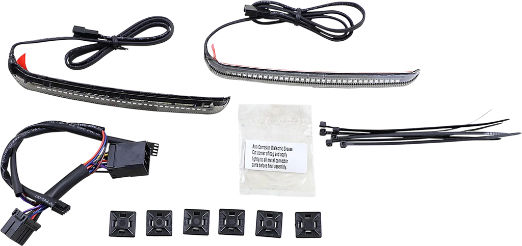 Ciro Bag Light Blades - Red Turn Signals 40038 - Main Product View