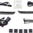 Load image into Gallery viewer, Ciro Bag Light Blades - Red Turn Signals 40039 - Main Product View