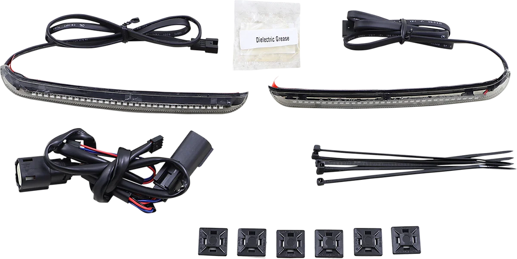 Ciro Bag Light Blades - Red Turn Signals 40039 - Main Product View