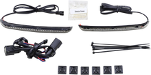 Load image into Gallery viewer, Ciro Bag Light Blades - Red Turn Signals 40039 - Main Product View