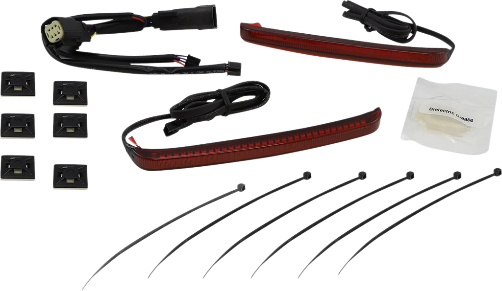 Ciro Bag Light Blades - Red Turn Signals 40062 - Main Product View