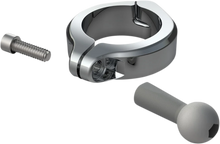 Load image into Gallery viewer, Ciro Ball Mount - Aluminum Clamp - 1-1/2" Handlebars - Chrome 50134 - Main Product View