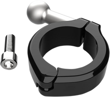 Load image into Gallery viewer, Ciro Ball Mount - Aluminum Clamp - 1-1/4&quot; Handlebars - Black 50131 - Main Product View