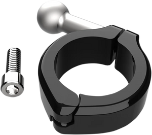 Ciro Ball Mount - Aluminum Clamp - 1-1/4" Handlebars - Black 50131 - Main Product View