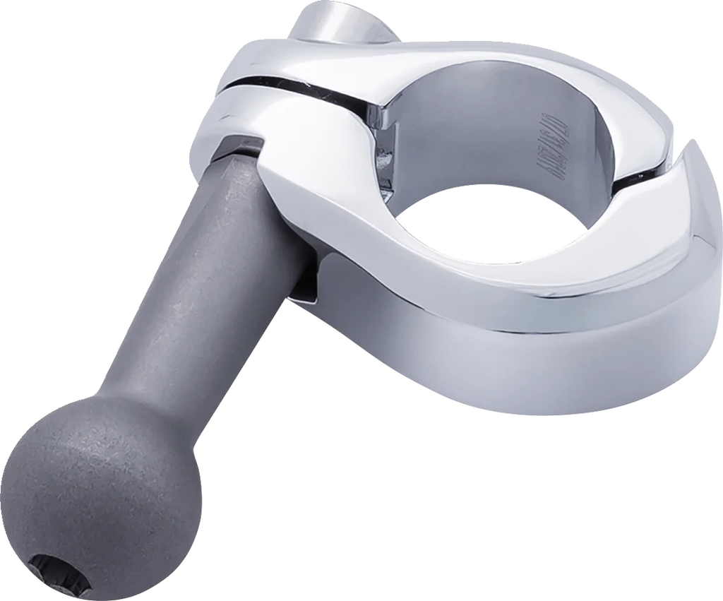 Ciro Ball Mount - Aluminum Clamp - 3/4" Handlebars - Chrome 50148 - Main Product View