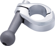 Load image into Gallery viewer, Ciro Ball Mount - Aluminum Clamp - 3/4" Handlebars - Chrome 50148 - Main Product View