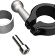 Load image into Gallery viewer, Ciro Ball Mount - Aluminum Clamp - 7/8" - 1" Handlebars - Black 50129 - Main Product View