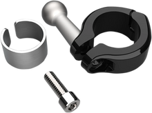 Load image into Gallery viewer, Ciro Ball Mount - Aluminum Clamp - 7/8" - 1" Handlebars - Black 50129 - Main Product View