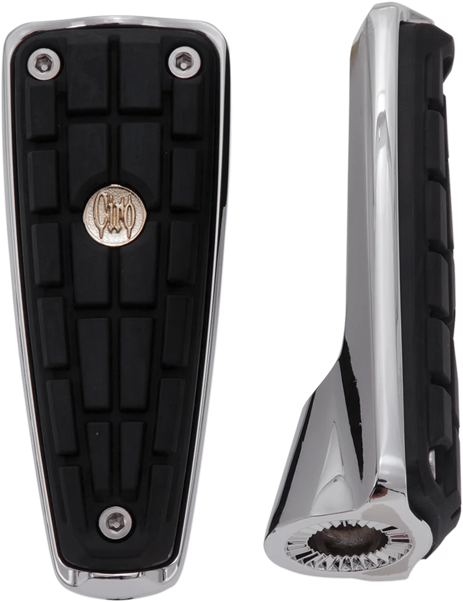 Ciro CMX Footpegs - Black - with Mount 61026 - Detail View