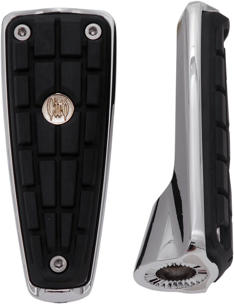 Ciro CMX Footpegs - Black - with Mount 61026 - Detail View