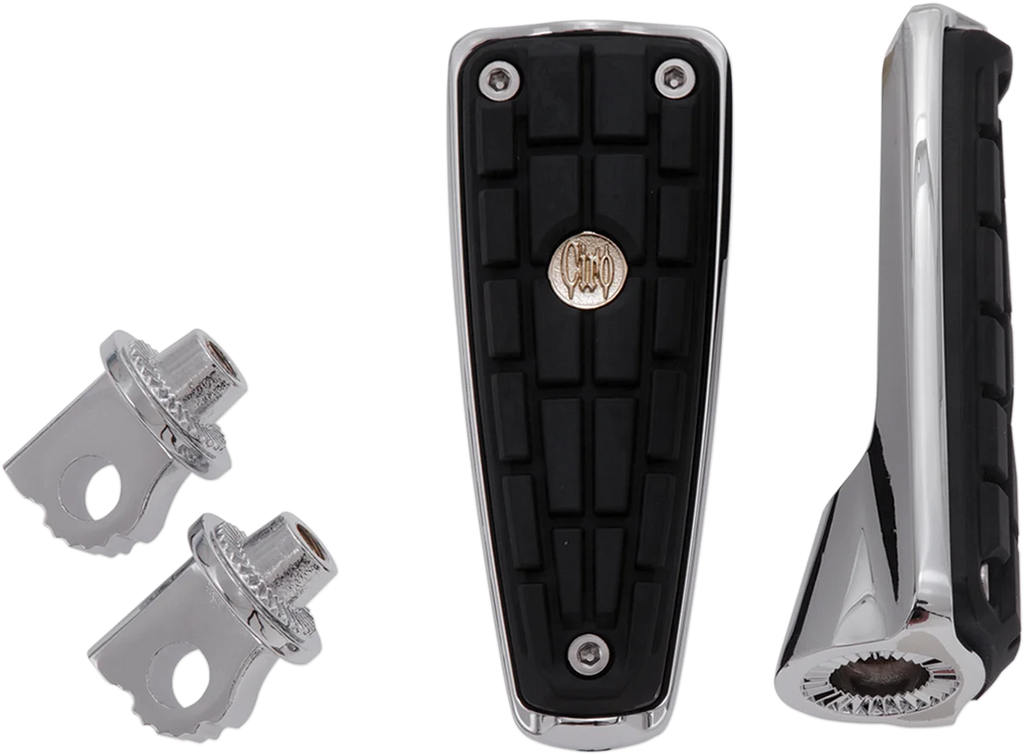 Ciro CMX Footpegs - Chrome - with Mount 61006 - Main Product View