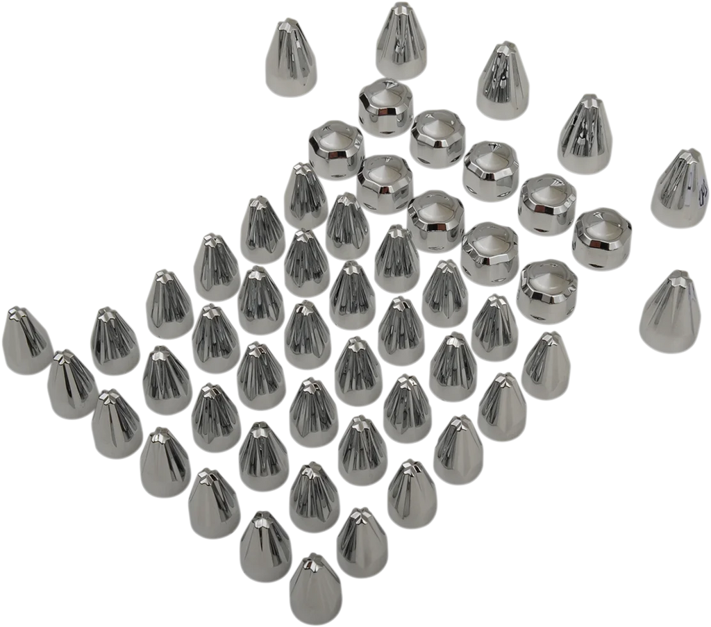 Ciro Caps - Flute - M8 - Chrome 70023 - Main Product View