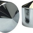 Load image into Gallery viewer, Ciro Caps - Peaked - Rocker Box - Chrome 70007 - Main Product View