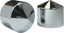 Load image into Gallery viewer, Ciro Caps - Peaked - Rocker Box - Chrome 70007 - Main Product View