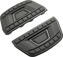 Load image into Gallery viewer, Ciro Chicane™ Floorboard Inserts - Passenger - Black 61820 - Main Product View