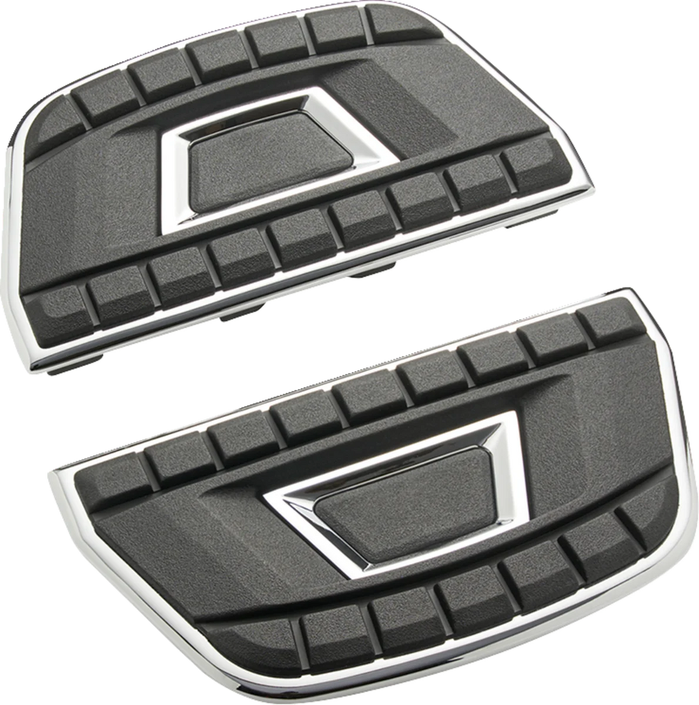 Ciro Chicane™ Floorboard Inserts - Passenger - Black 61820 - Side View