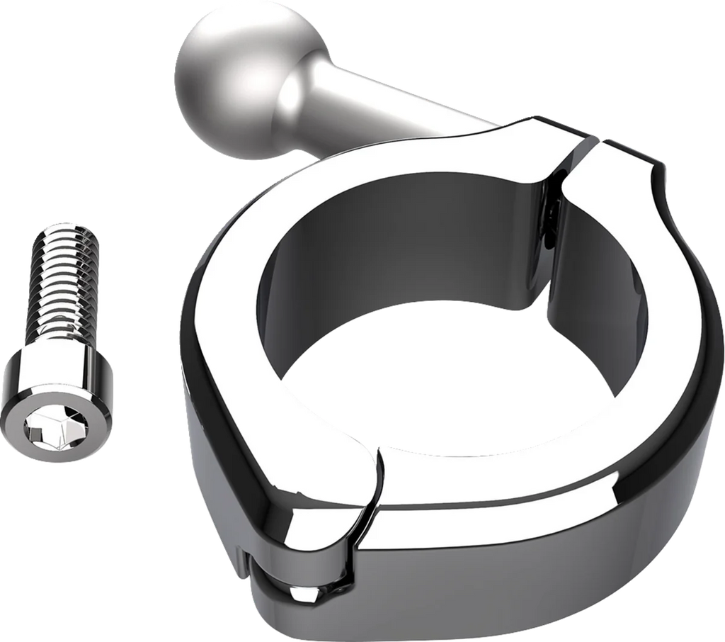 Ciro Clamp - Aluminum - Gen 2 - 1-1/4"/1-1/8" - Chrome 55138 - Main Product View