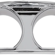 Load image into Gallery viewer, Ciro Dash Accent without LEDs - Chrome 42205 - Main Product View