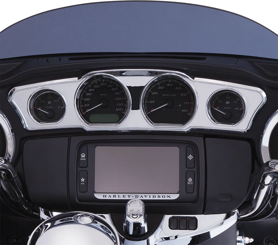 Ciro Dash Accent without LEDs - Chrome 42205 - Side View