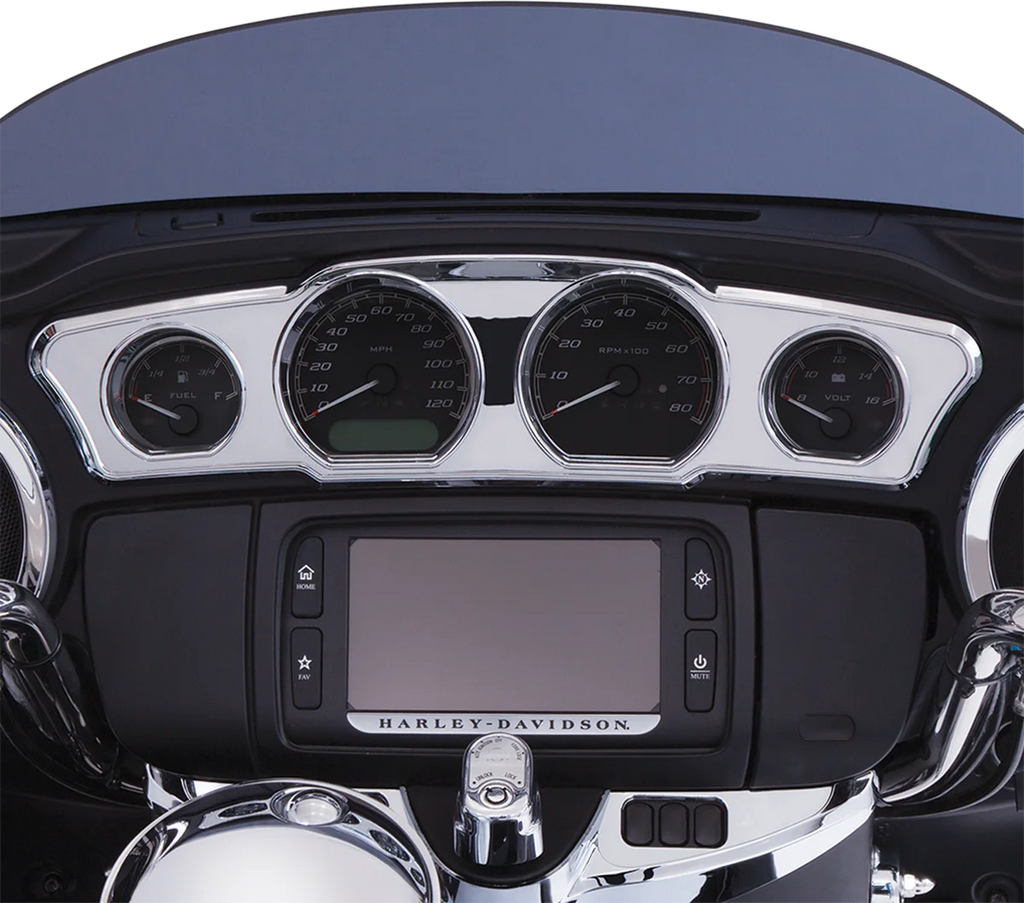Ciro Dash Accent without LEDs - Chrome 42205 - Side View