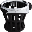 Load image into Gallery viewer, Ciro Drink Holder - 1-1/4" Handlebar Mount - Chrome/Black Clamp 50415 - Detail View