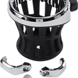 Load image into Gallery viewer, Ciro Drink Holder - 1-1/4" Handlebar Mount - Chrome/Chrome Clamp 50414 - Main Product View