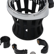 Load image into Gallery viewer, Ciro Drink Holder - 7/8" &amp; 1" Handlebar Mount - Chrome/Black Clamp 50413 - Main Product View