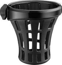 Load image into Gallery viewer, Ciro Drink Holder - Gen 2 - Big Ass® - Black - Black 1-1/8&quot;/1-1/4&quot; Handlebar Mount 55915 - Main Product View