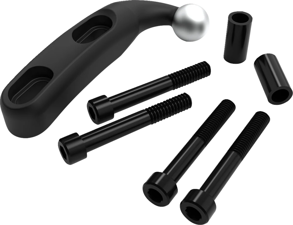 Ciro Drink Holder - Gen 2 - Chrome - Black Perch Mount 55411 - Main Product View