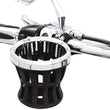 Load image into Gallery viewer, Ciro Drink Holder - Gen 2 - Chrome - Chrome 1-1/8"/1-1/4" Handlebar Mount 55414 - Main Product View