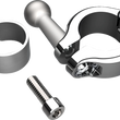 Load image into Gallery viewer, Ciro Drink Holder - Gen 2 - Chrome - Chrome 7/8"/1" Handlebar Mount 55412 - Main Product View