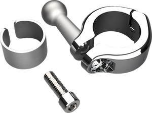 Ciro Drink Holder - Gen 2 - Chrome - Chrome 7/8"/1" Handlebar Mount 55412 - Main Product View